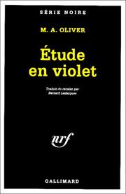 Cover of: Etude en violet
