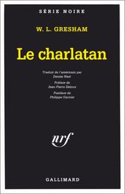 Cover of: Le charlatan by William Lindsay Gresham