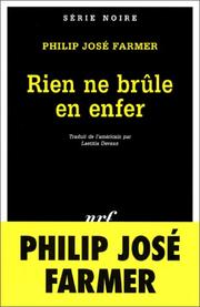 Cover of: Rien ne brûle en enfer