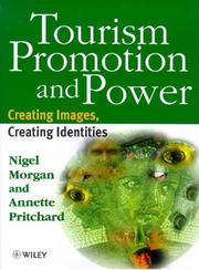 Cover of: Tourism promotion and power by Morgan, Nigel.