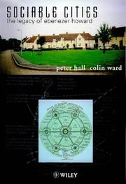 Sociable cities by Peter Geoffrey Hall, Peter Hall, Colin Ward