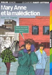 Cover of: Mary Anne et la malédiction by Ann M. Martin