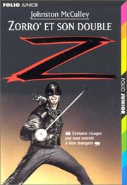 Cover of: Zorro et son double