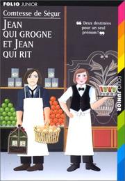 Cover of: Jean qui grogne et Jean qui rit