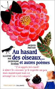 Cover of: Au Hasard DES Oiseaux