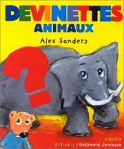 Cover of: Devinettes. Animaux by A. Sanders