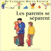 Cover of: Les parents se séparent