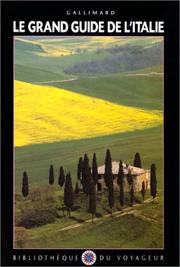 Cover of: Le Grand Guide de l'Italie 1999