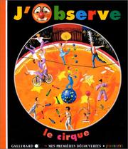 Cover of: J'observe le cirque