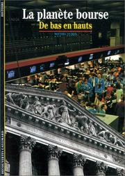 Cover of: La planète Bourse