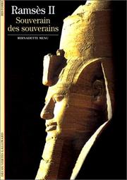 Cover of: Ramsès II  by Bernadette Menu