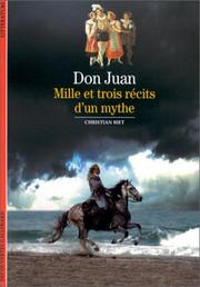 Cover of: Don Juan : Mille et trois récits d'un mythe