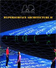 Cover of: Hypersurface Architecture II (Architectural Design)