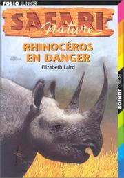 Cover of: Rhinocéros en danger