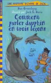 Cover of: Zack, numéro 8 : Comment parler dauphin en 3 leçons ?