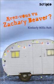 Cover of: Avez-vous vu Zachary Beaver ?
