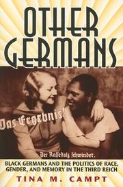 Other Germans by Tina Marie Campt