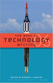 Cover of: The Best of Technology Writing 2006
