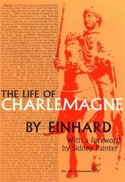 Cover of: The Life of Charlemagne by Einhard