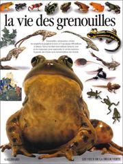 Cover of: La vie des grenouilles