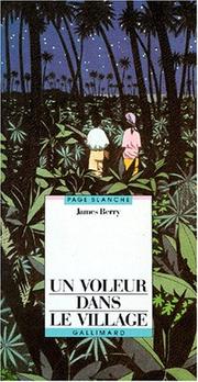 Cover of: Un voleur dans le village