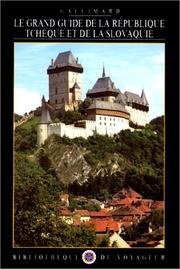 Cover of: Le Grand Guide de la République tchèque et de la Slovaquie 1994