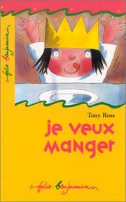 Cover of: Je Veux Manger