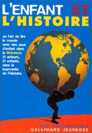 Cover of: L'Enfant et l'histoire