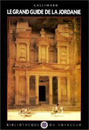Cover of: Le Grand Guide de Jordanie 1996