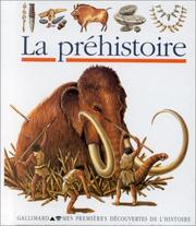 Cover of: La préhistoire