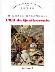 Cover of: L'oeil du quattrocento