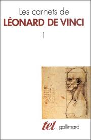 Cover of: Les carnets de Léonard de Vinci