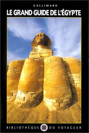 Cover of: Le Grand Guide de l'Egypte 2000