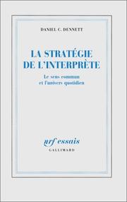 Cover of: La stratégie de l'interprète