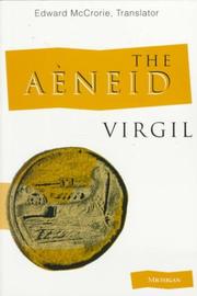 Cover of: The Aeneid of Virgil by Edward McCrorie, Edward McCrorie