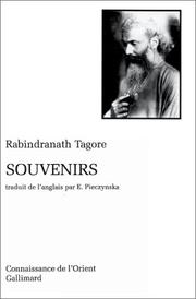 Cover of: Souvenirs by Rabindranath Tagore