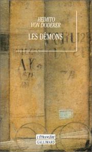 Cover of: Les démons