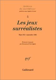 Cover of: Archives du surréalisme