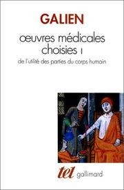Cover of: Oeuvres médicales choisies