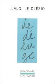 Le déluge by J. M. G. Le Clézio