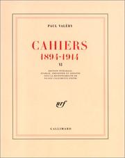 Cover of: Cahiers