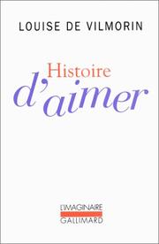 Cover of: Histoire d'aimer