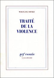 Cover of: Traité de la violence