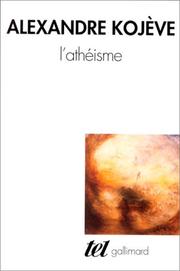 Cover of: L'athéisme