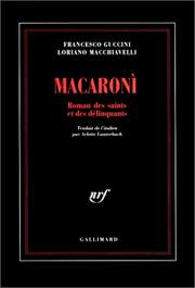 Cover of: Macaronì