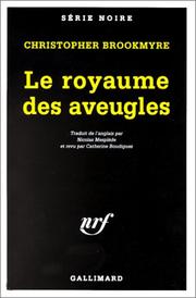 Cover of: Le royaume des aveugles by Christopher Brookmyre