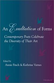 Cover of: An Exaltation of Forms by 
