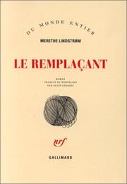 Cover of: Le Remplaçant