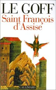 Saint François d'Assise by Jacques Le Goff