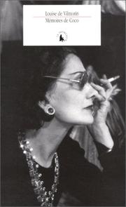 Cover of: Mémoires de Coco